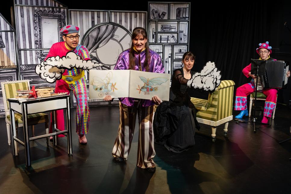 Ada and the Code Crusaders, photograph by Julian Guidera