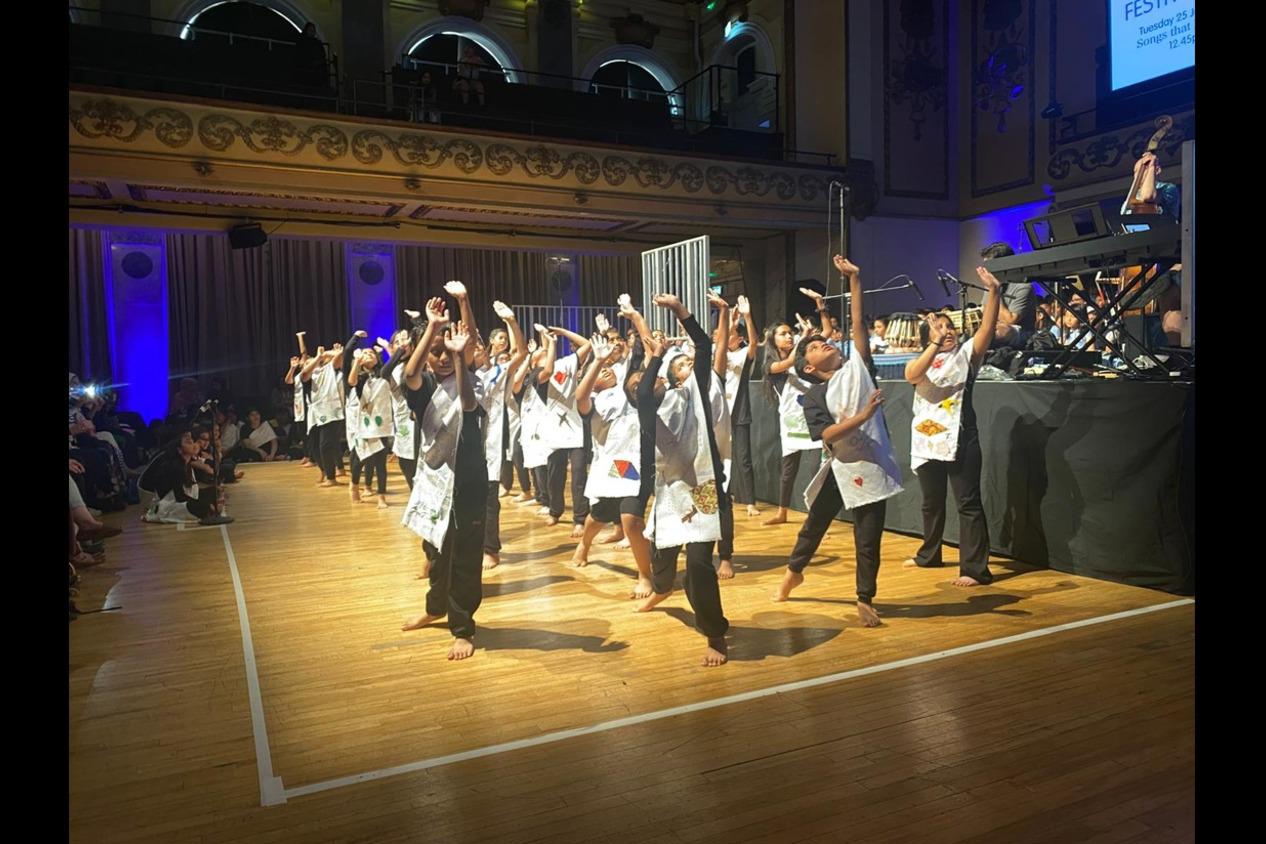 Dancers at Shoreditch Town Hall 