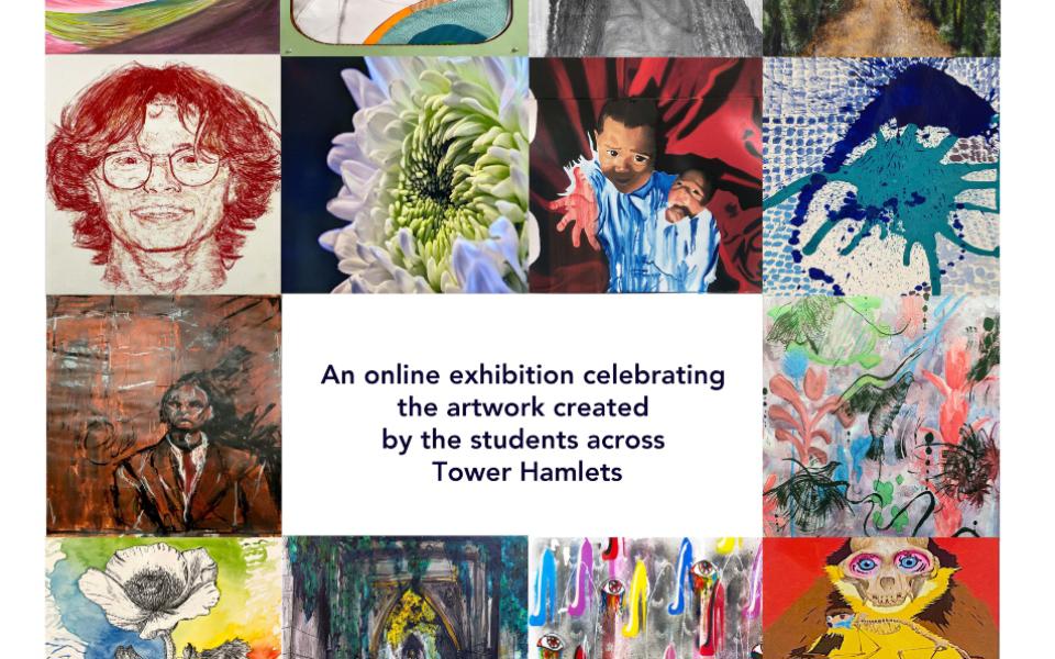 Online Exhibition flyer detail