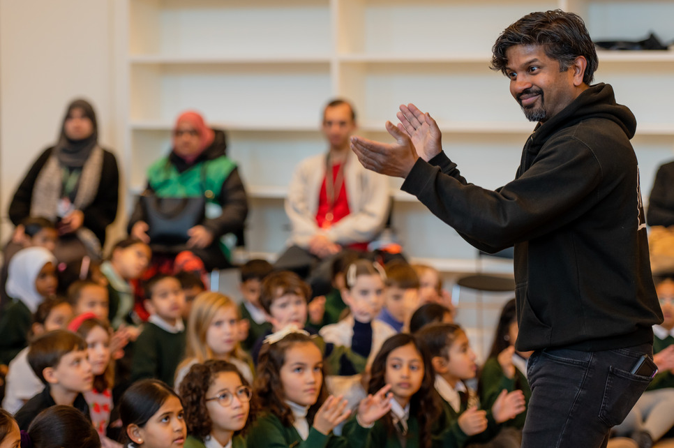 Spitalfields Music Primary Big Sing - Photo by James Berry (Spitalfields Music)