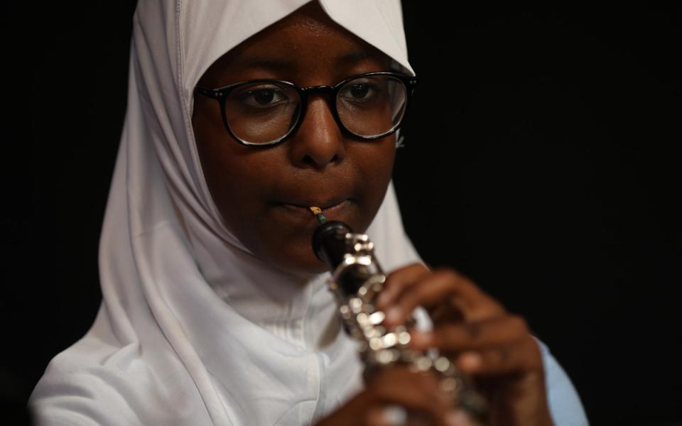 Oboe musician