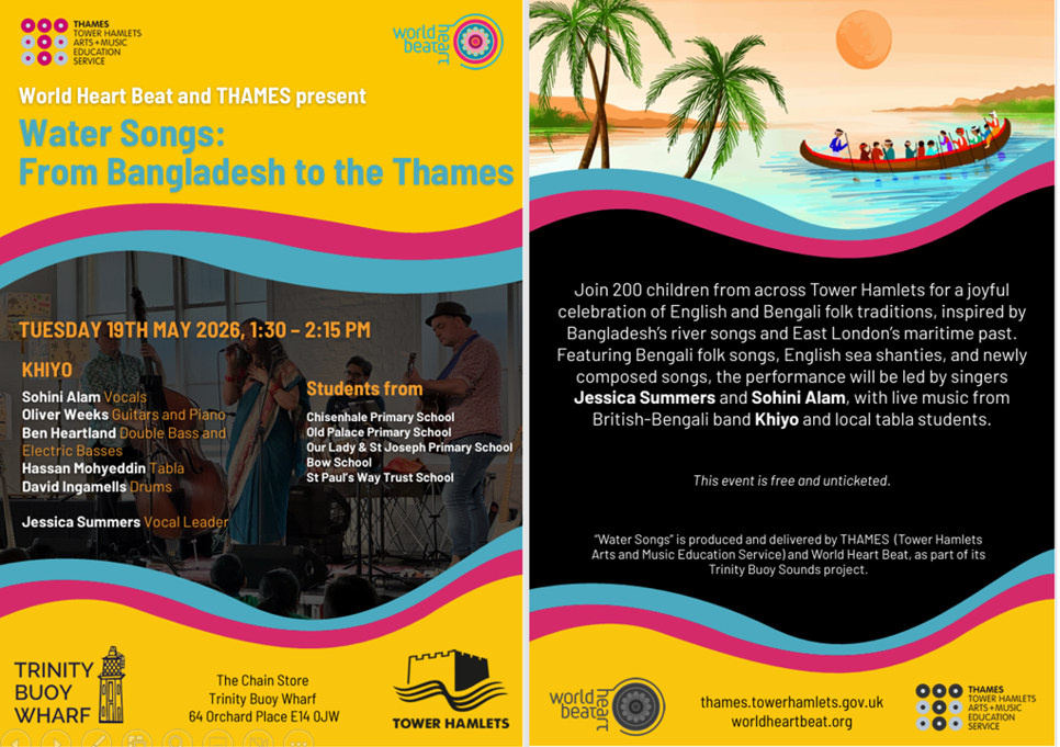 Water Songs Flyer